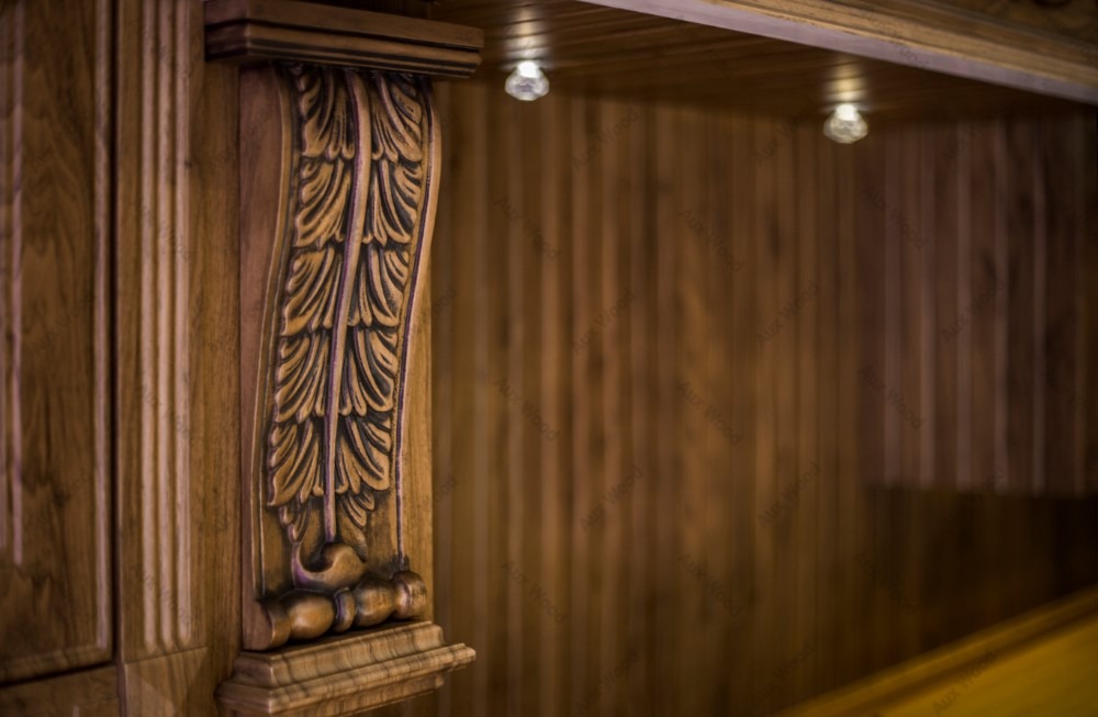 کابینت کلاسیک چوبی