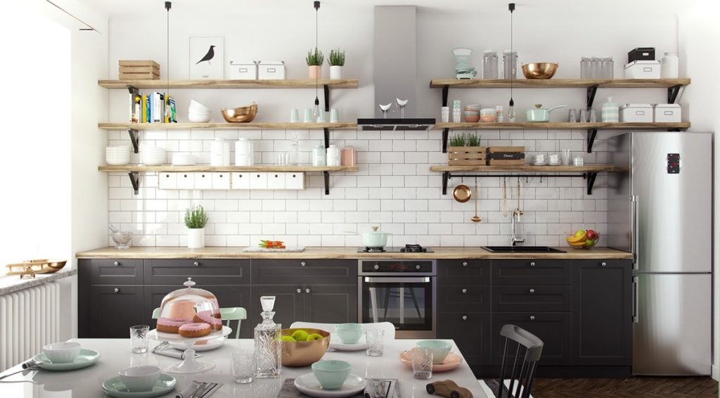 وسایل آشپزخانه تزئینی در دکوراسیون آشپزخانه 2019