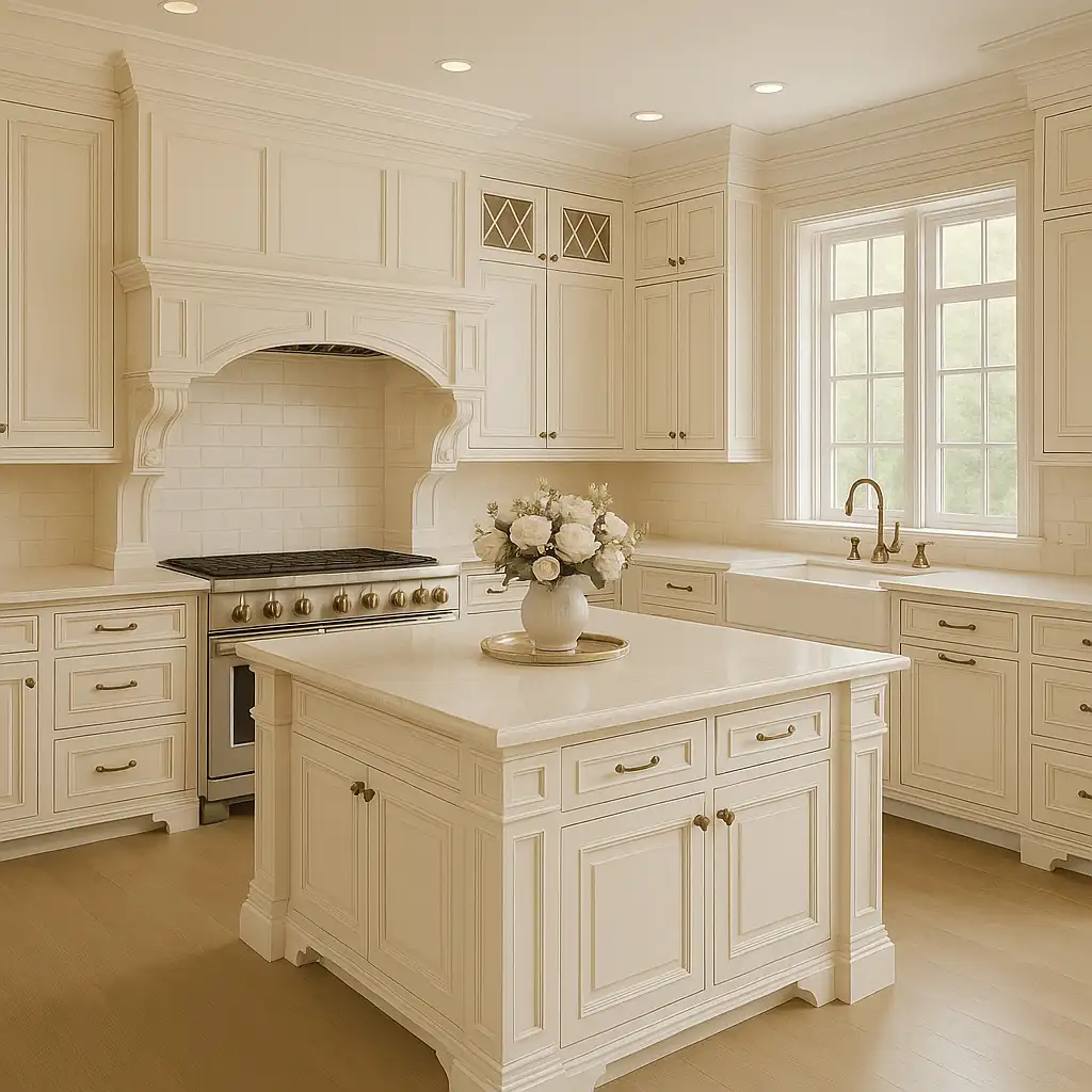 کابینت ممبران رنگ شیری