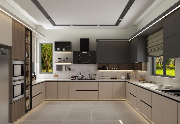 کابینت کرمی ام دی اف