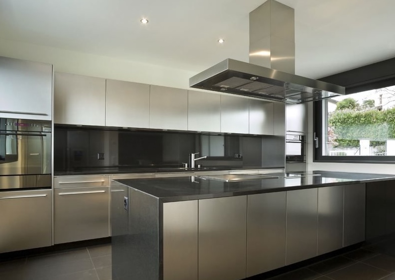 کابینت آشپزخانه استیل