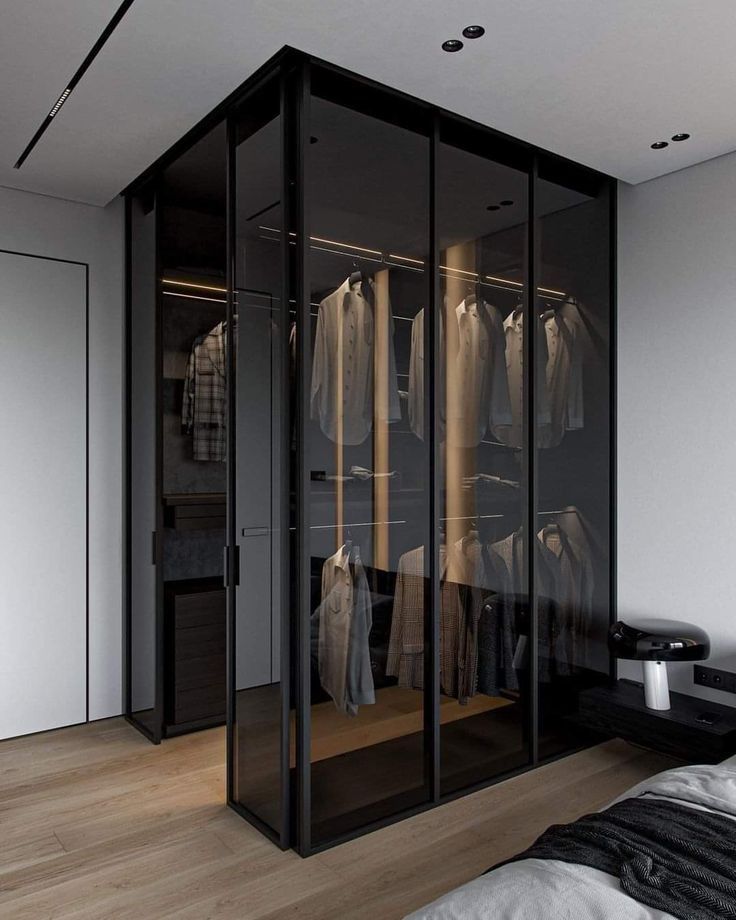 کلوزت روم شیشه ای مدرن