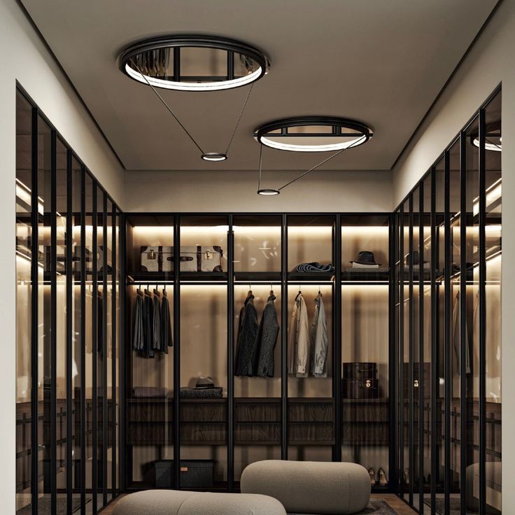 نور مخفی داخل کلوزت روم