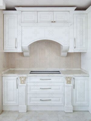کابینت آشپزخانه کلاسیک سفید