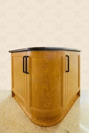 کابینت چوبی منحنی