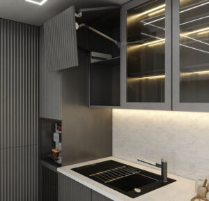 کابینت‌های بدون دستگیره