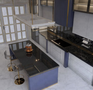 کابینت بدون دستگیره