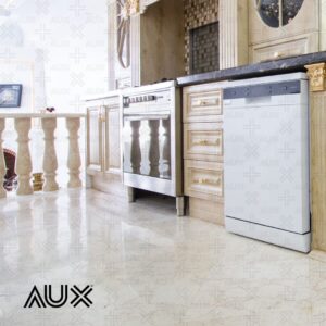 کابینت‌های چوبی با تزئینات طلایی