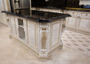 آشپزخانه چوبی کلاسیک