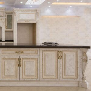 کابینت چوبی سفید