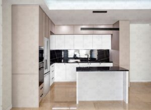 کابینت های مدرن کرم