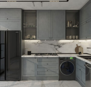 طراحی آشپزخانه نئوکلاسیک