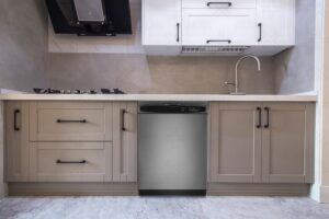 کابینت نئوکلاسیک با نمای سنگ مرمر