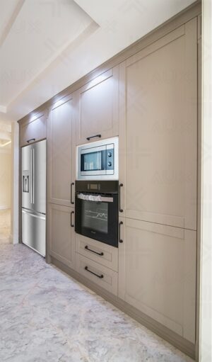 کابینت بلند با فر و مایکروویو توکار