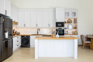 آشپزخانه نئو کلاسیک با طراحی لوکس و شیک