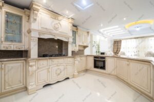 کابینت روکش چوب مدل ۶۶۴