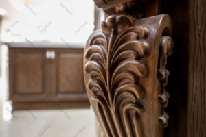 کابینت روکش چوب مدل ۶۶۶