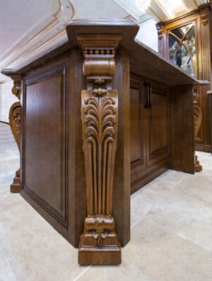 کابینت روکش چوب مدل ۶۷۷