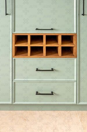 کابینت روکش چوب مدل ۷۰۰