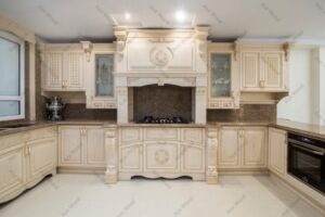 کابینت روکش چوب مدل ۶۶۴