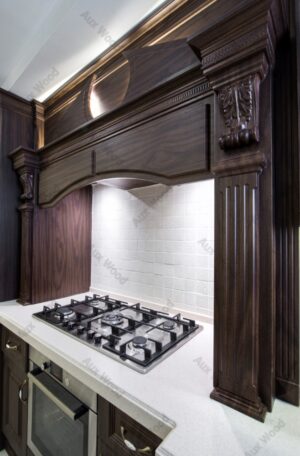 کابینت روکش چوب