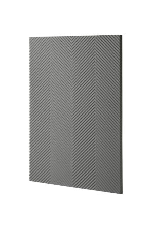 درب کابینت شیاردار رنگ طوسی برند آکس چوب کد ۱۱۷۰