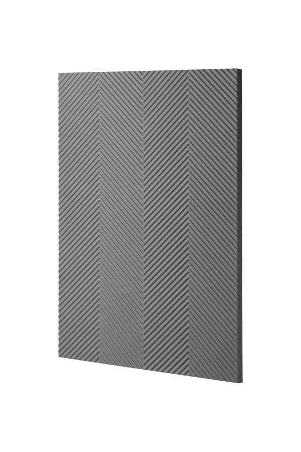 درب کابینت شیاردار رنگ طوسی برند آکس چوب کد ۱۱۷۰