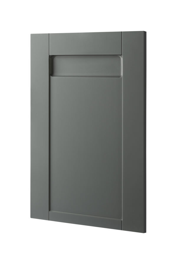 cabinet-door-1186 درب کابینت طوسی رنگ آکس چوب کد ۱۱۸۶