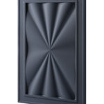 درب کابینت آکی چوب رنگ مشکی کد ۱۱۸۷