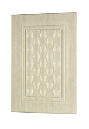 درب کابینت منبت کاری شده از برند آکس چوب رنگ کرم و طلایی کد ۱۰۴۵