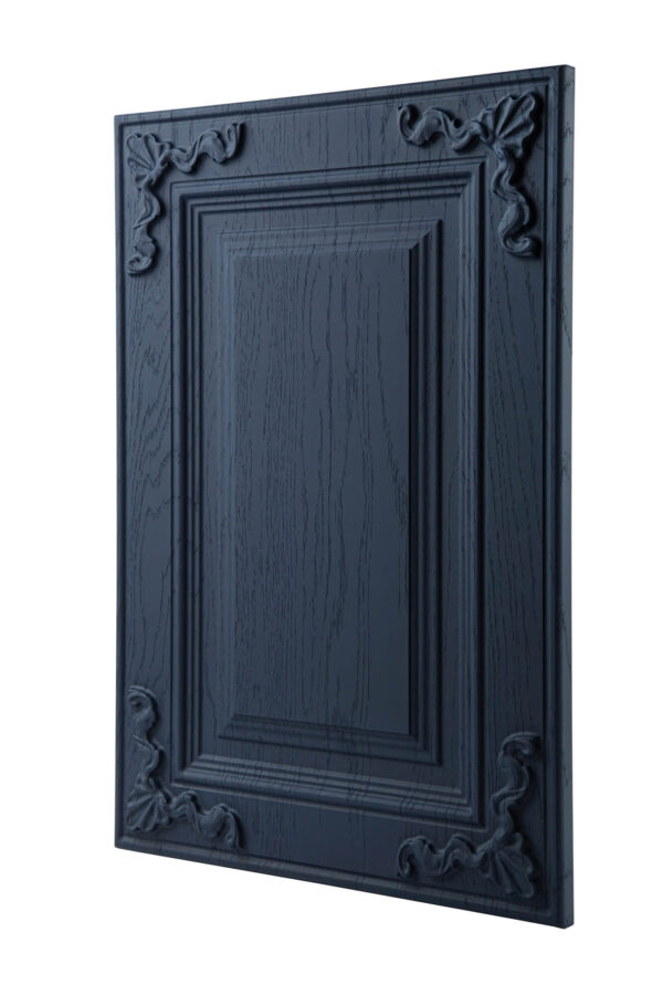 cabinet-door-1053 درب کابینت کد ۱۰۵۳ رنگ مشکی از برند آکس چوب