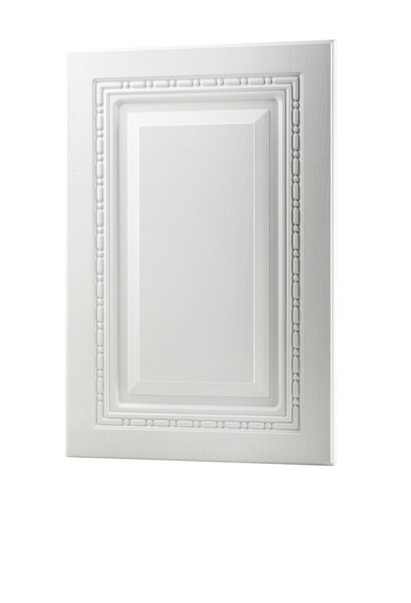 درب کابینت طرح دار رنگ سفید از برند آکس چوب کد ۱۰۵۹