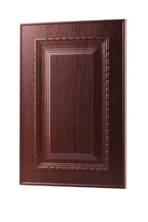 درب کابینت با زوکش چوب رنگ قهوه ای از برند آکس چوب کد ۱۰۶۸