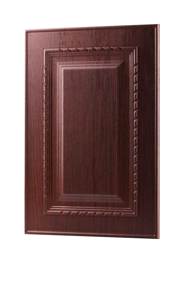 درب کابینت با زوکش چوب رنگ قهوه ای از برند آکس چوب کد ۱۰۶۸