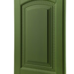 cabinet-door-1071 درب کابینت کد ۱۰۷۱ رنگ سبز از برند آکس چوب