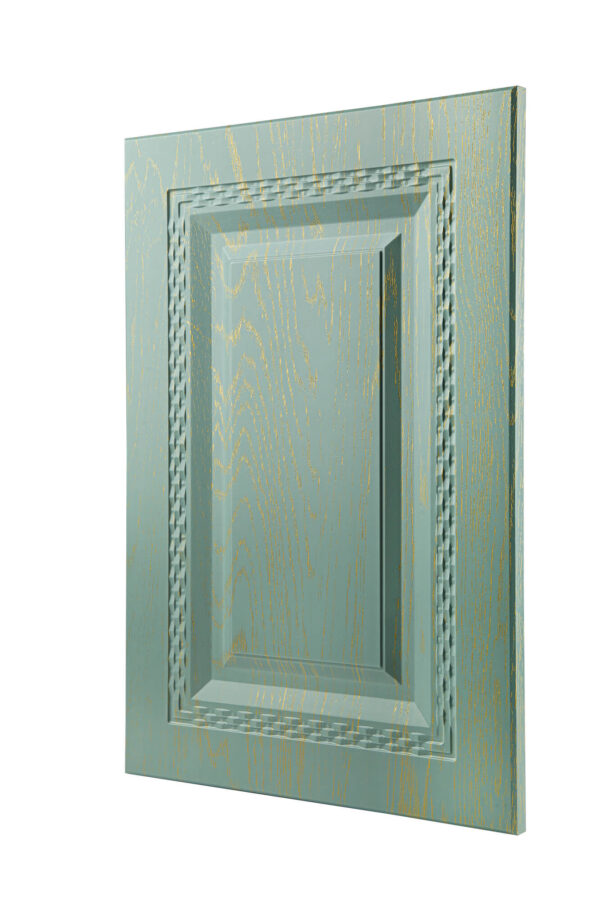 درب کابینت کد ۱۰۷۲ رنگ سبز از برند آکس چوب