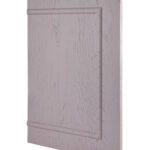 درب کابینت کد ۱۱۳۷ رنگ طوسی از برند آکس چوب با طراحی خاص