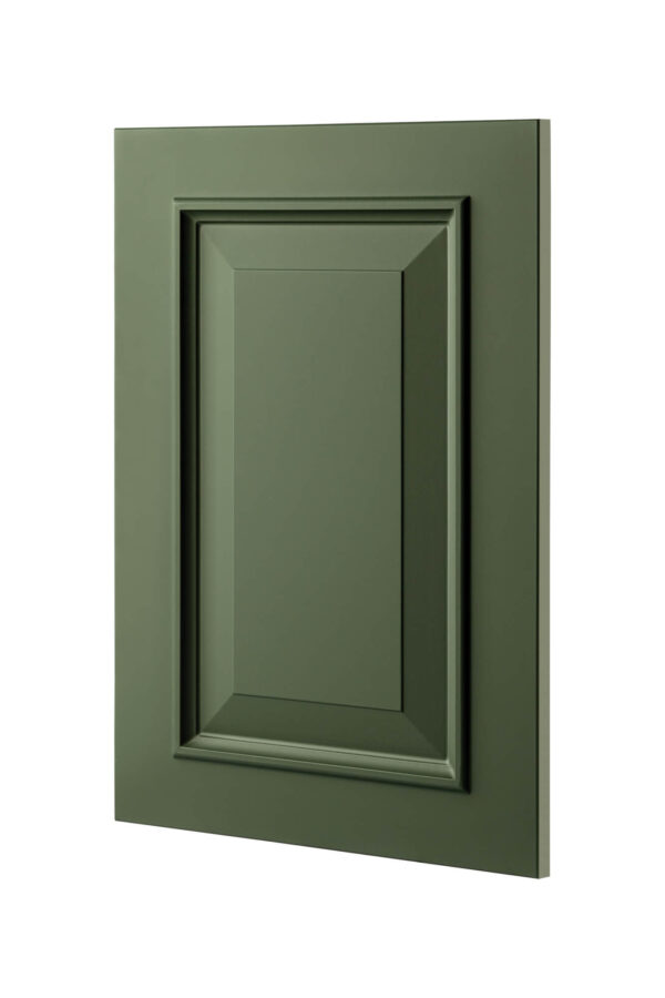 cabinet-door-1157 درب کابینت کد ۱۱۵۷ رنگ سبز زیتونی از برند آکس چوب
