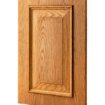 درب کابینت کد ۱۱۵۸ از جنس روکش چوب از برند آکس چوب