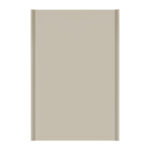 درب کابینت کد۱۱۶۳ از برند آکس چوب رنگ کرم روشن