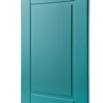 درب کابینت کد ۲۰۲۶ رنگ سبزآبی از برند آکس چوب