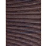 درب کابینت شیاردار زیبا از برند آکس چوب رنگ قهوه ای کد ۳۰۳۸