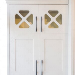 کابینت نئوکلاسیک سفید رنگ