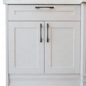 کابینت سفید رنگ نئوکلاسیک